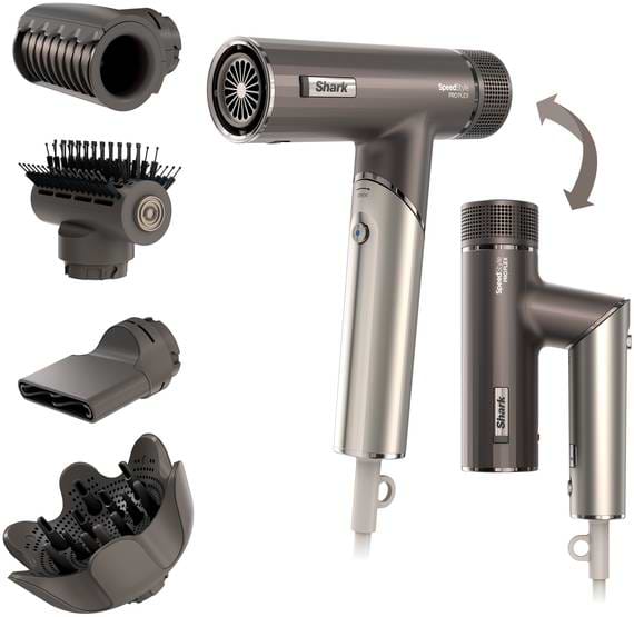 Фен Shark SpeedStyle Pro FLEX 4-in-1 Hair Dryer System (HD542EU) - Фото 1