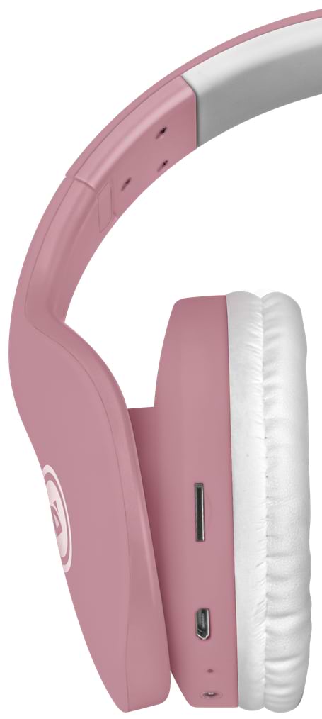 Фото - Наушники полноразмерные беспроводные Defender FreeMotion B525 Bluetooth White-Pink (63528)