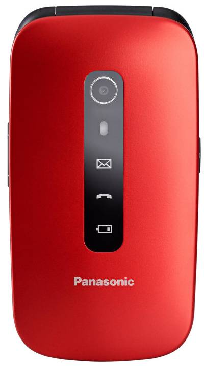 Фото - Мобільний телефон Panasonic KX-TU550EXR Red