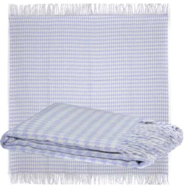 Фото - Плед полуторний Ярослав вовна мериноса 140х200 диз. 7/1 (51845)