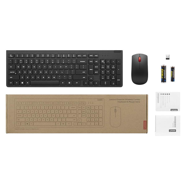 Фото - Клавиатура+мышь беспроводная Lenovo Combo Gen2 UA (4X31N50709)