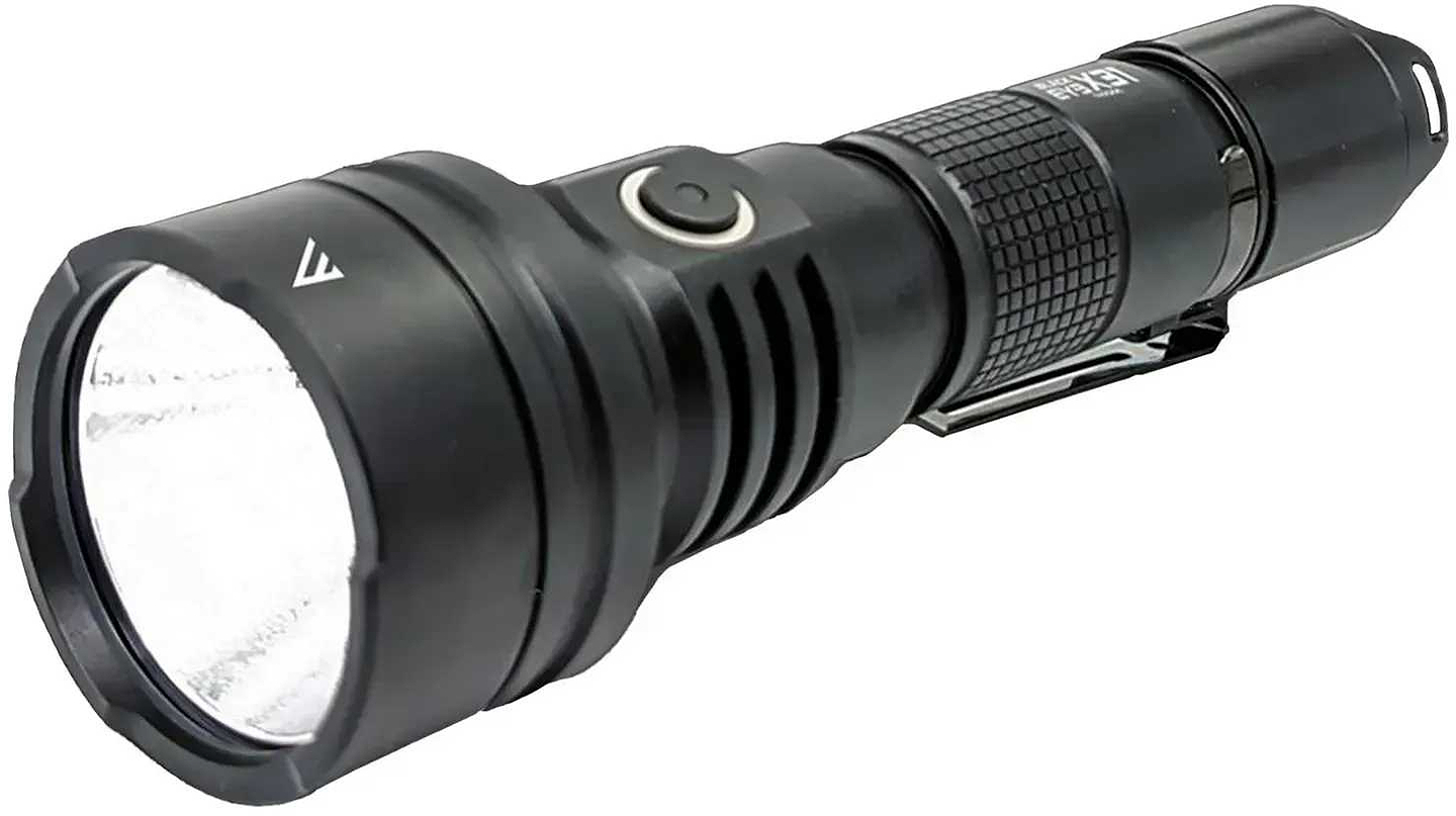 Фонарь аккумуляторный Mactronic Black Eye X31 (3100 Lm) Programmable Rechargeable Type-C (THH0081)