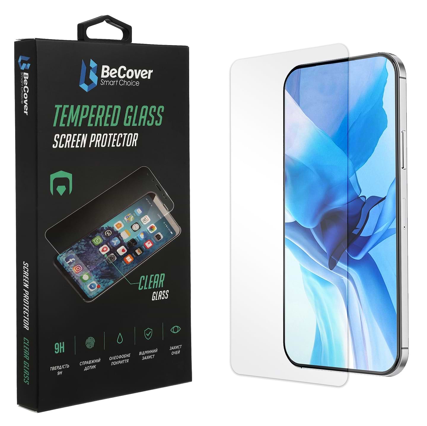 Защитное стекло для смартфона BeCover Premium for Samsung Galaxy A02s SM-A025 Clear (705597) - Фото 1