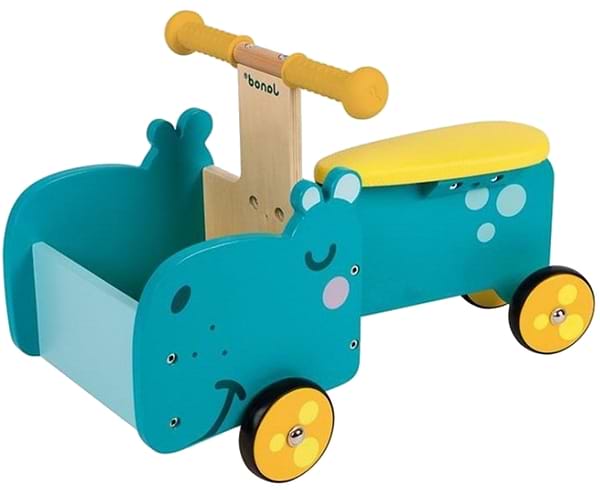 Фото - Толокар Janod Гіпопотам (J08003)