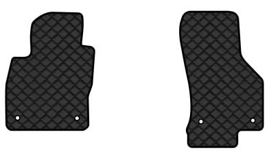 Килимки з екошкіри в салон авто передні EVAtech ECO для Passat (B8) Volkswagen 2014-2023 8 покоління Combi EU VW31151ARJ2AV4BBB