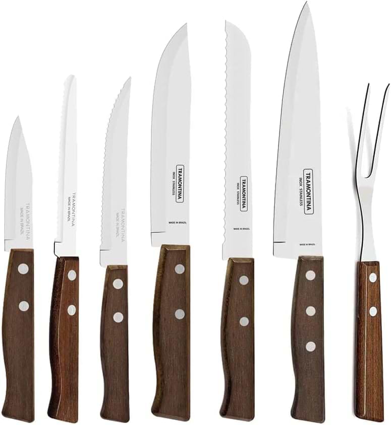 Фото - Набір ножів Tramontina TRADICIONAL X8 предм. (22299/026)