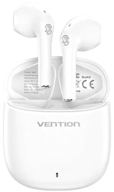 Фото - Наушники вкладыши беспроводные TWS Vention Elf Earbuds E02 White (NBGW0)