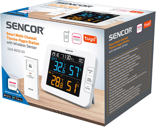 Фото - Метеостанція Sencor SWS8600SH