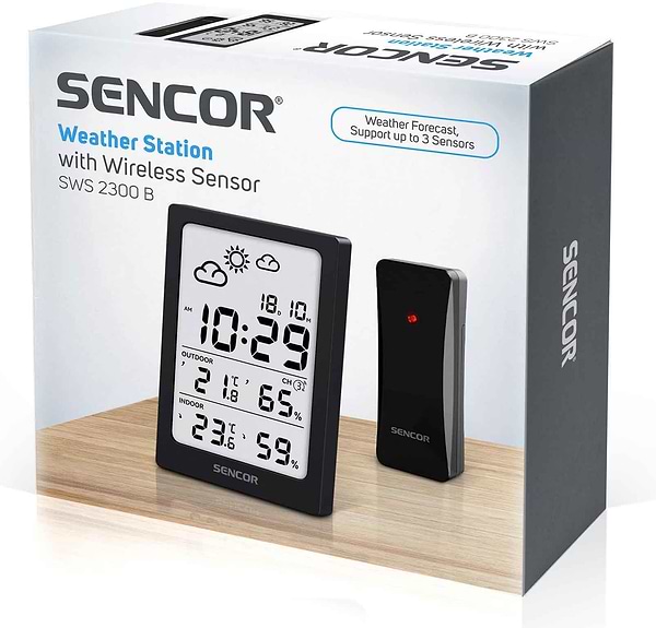 Фото - Метеостанция Sencor SWS2300B
