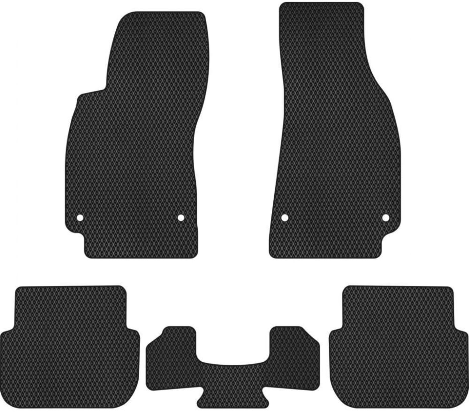 EVA килимки в салон авто EVAtech для A6 (C6) (4 clips) Audi 2004-2008 3 покоління Combi EU (AU32410CG5AV4RBB)