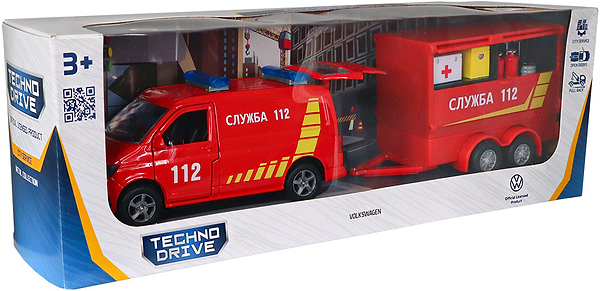 Фото - Автотранспорт TechnoDrive VOLKSWAGEN СЛУЖБА 112 (с прицепом) (520322.270)