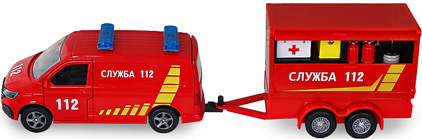 Фото - Автотранспорт TechnoDrive VOLKSWAGEN СЛУЖБА 112 (с прицепом) (520322.270)