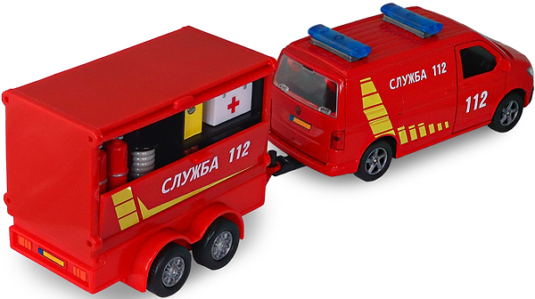 Фото - Автотранспорт TechnoDrive VOLKSWAGEN СЛУЖБА 112 (с прицепом) (520322.270)