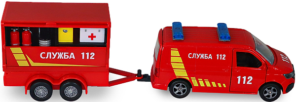 Фото - Автотранспорт TechnoDrive VOLKSWAGEN СЛУЖБА 112 (с прицепом) (520322.270)