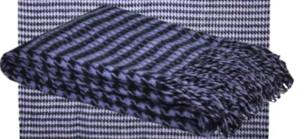 Фото - Плед двоспальний Ярослав вовна мериноса 170х200 диз. 11/1 (52046)