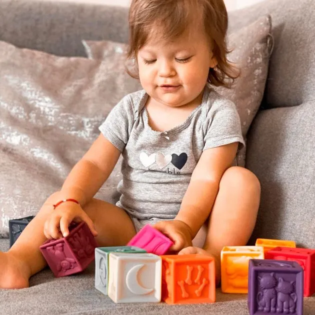 Фото - Кубики Battat Посчитай-ка! 10 шт. в сумочке (BX1002Z)