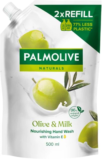 Фото - Жидкое мыло для рук Palmolive 500 мл Оливковое Молочко (8003520039545)