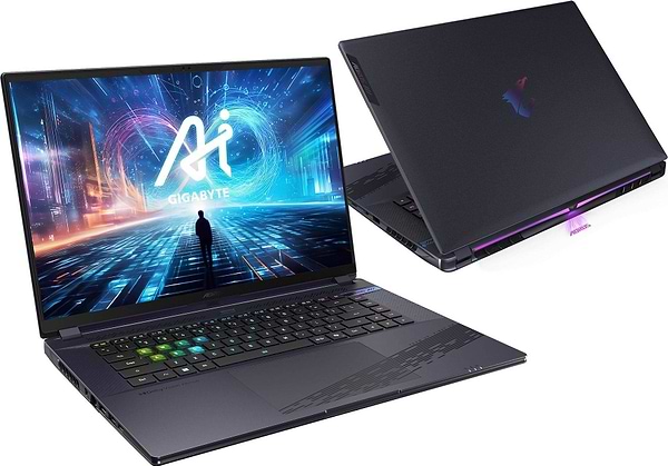 Фото - Ноутбук ігровий Gigabyte Aorus 16X 9KG (2024) (AORUS 16X 9KG-43UAC54SD) Midnight Gray