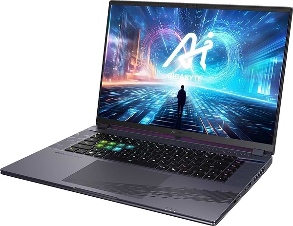 Фото - Ноутбук ігровий Gigabyte Aorus 16X 9KG (2024) (AORUS 16X 9KG-43UAC54SD) Midnight Gray