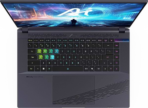 Фото - Ноутбук ігровий Gigabyte Aorus 16X 9KG (2024) (AORUS 16X 9KG-43UAC54SD) Midnight Gray