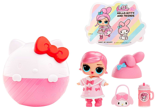 Фото - Кукла-сюрприз набор L.O.L. Surprise! серии Loves Hello Kitty – HELLO KITTY И ДРУЗЬЯ (в ассорт.) (523840)