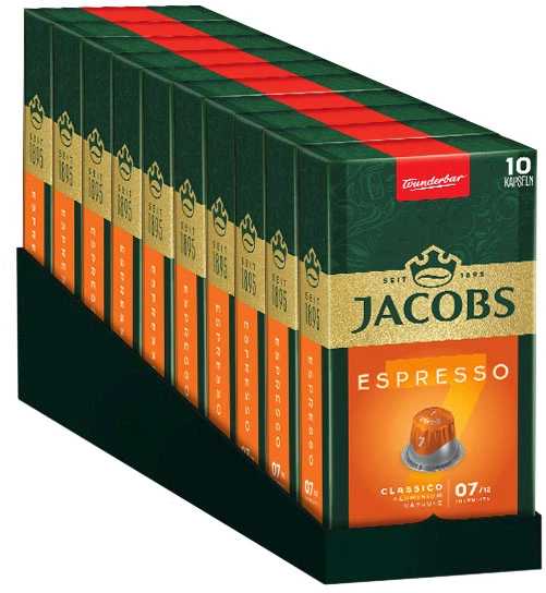 Кава в капсулах Jacobs Espresso Classico №7 (10x52г) 520г - Фото 1