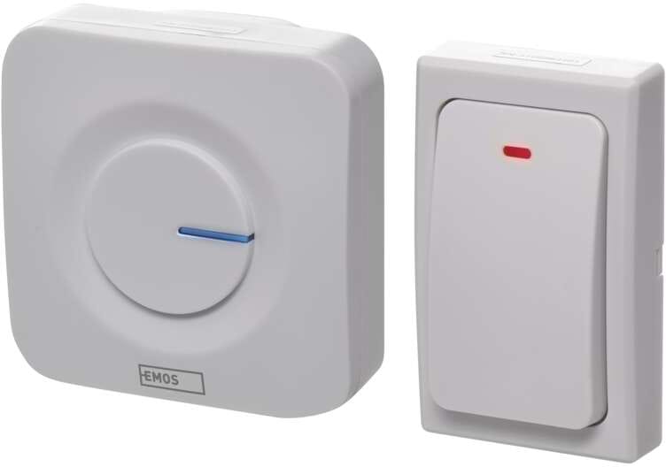 Бездротовий дверний дзвінок EMOS P5729, біл.