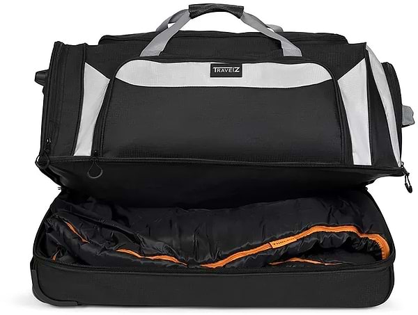 Фото - Сумка дорожня TravelZ Wheelbag Doubleloader Black (603098)