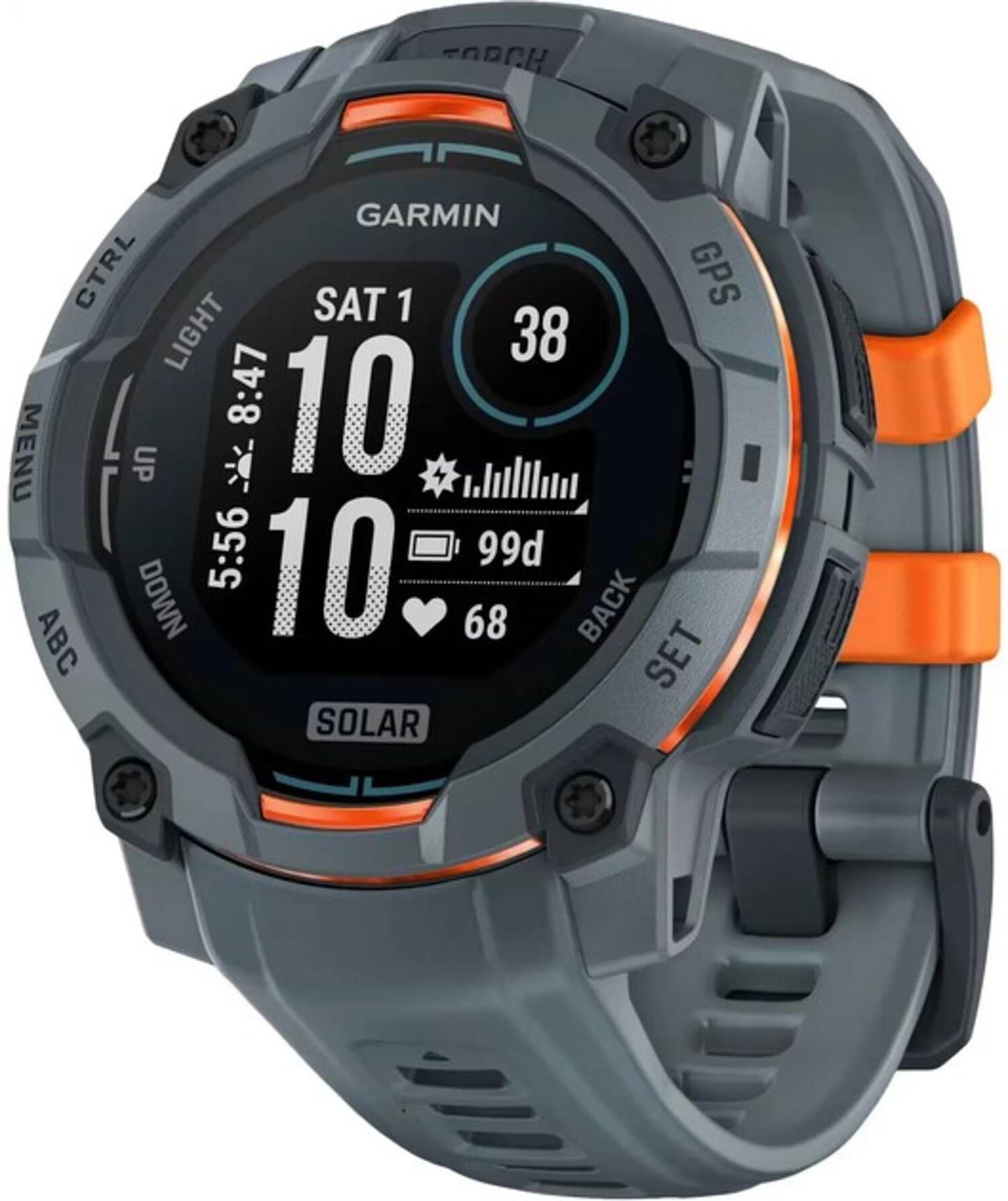 Смарт-часы Garmin Instinct 3 45mm Solar Twilight Bezel w/Twilight Band GPS (010-02934-01) - Фото 1