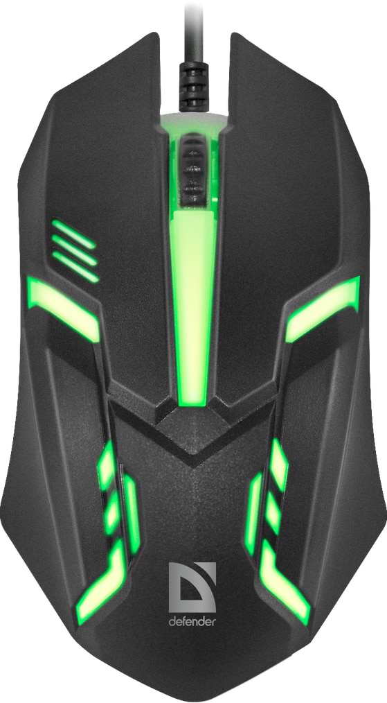 Фото - Мышь проводная игровая Defender Hit MB-550 (52550)