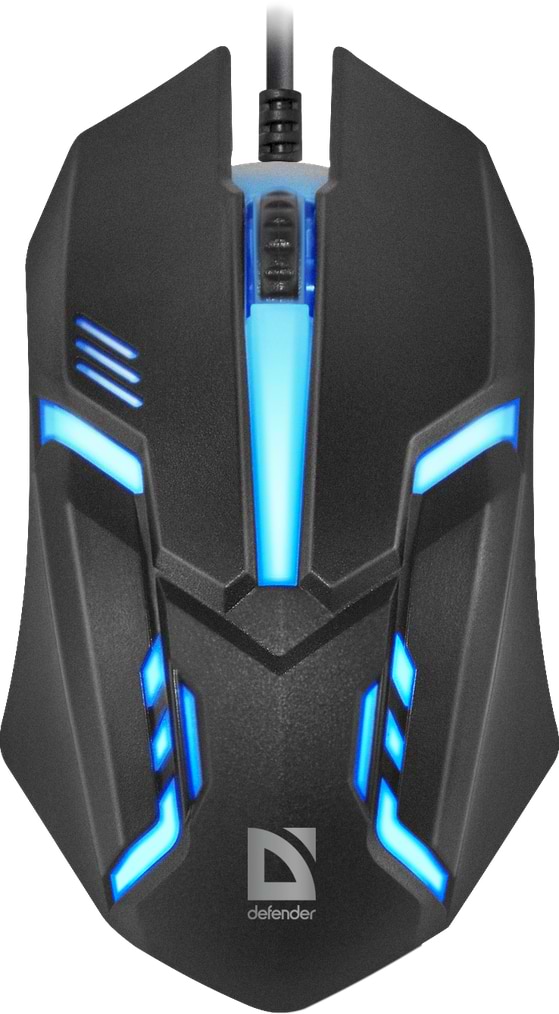 Фото - Мышь проводная игровая Defender Hit MB-550 (52550)