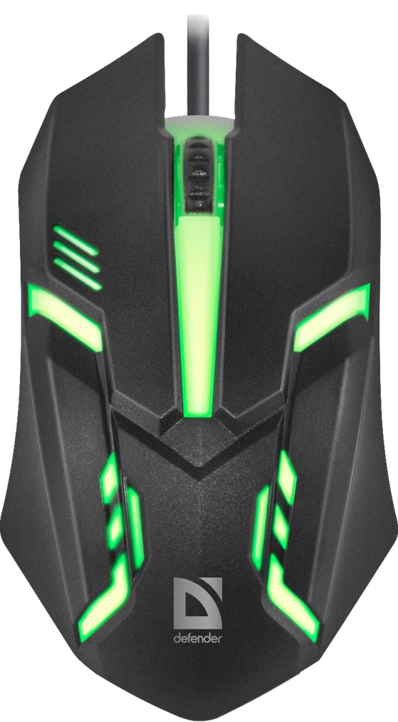 Фото - Миша дротова ігрова Defender Cyber MB-560L Black (52560)