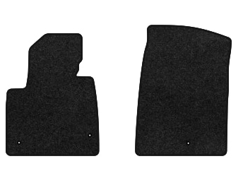 Коврики ворсовые в салон авто EVAtech Premium для Hyundai Grand Santa FE (NC) 7 seats 2012-2017 3 поколение SUV EU черный кант HY52584AB2LA3VPB