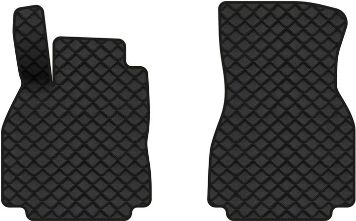 Коврики из экокожи в салон авто передние EVAtech для Megane (II) Renault 2002-2009 2 поколение Combi EU RT31911A2BBB