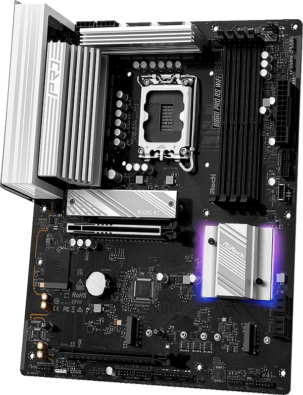 Фото - Материнська плата ASRock B860 PRO RS WIFI DDR5