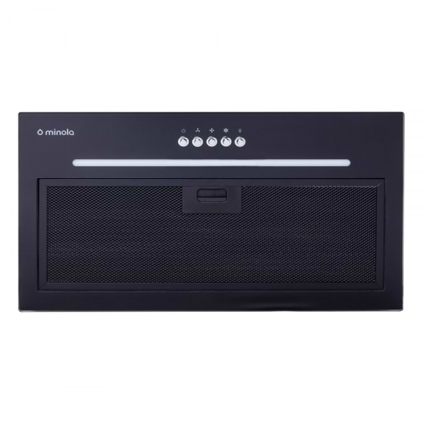Фото - Витяжка вбудована Minola HBI 5264 BL GLASS 700 LED Line