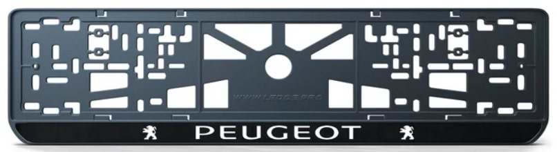 Рамка під номер Bi-Plast PEUGEOT (BP-280)