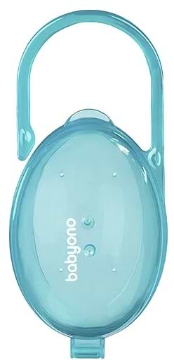 Контейнер для хранения пустышек BabyOno полупрозрачный бирюзовый (528/03)