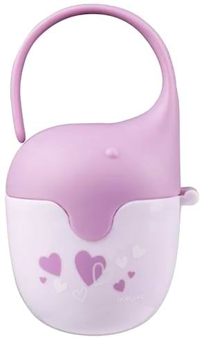 Контейнер для хранения пустышек BabyOno слоник розовый (529/03)