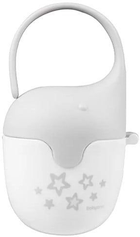 Контейнер для хранения пустышек BabyOno слоник серый (529/01)