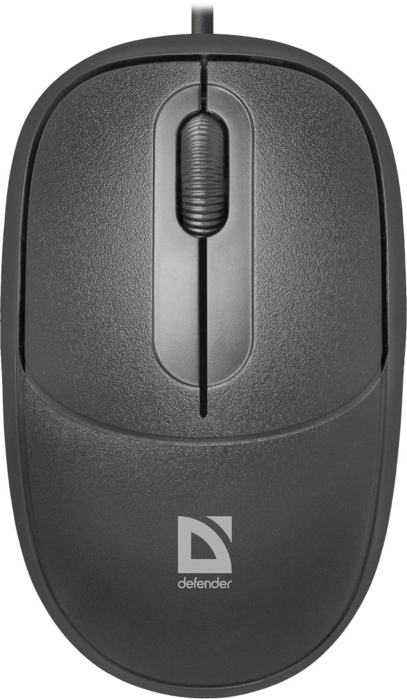 Мышь проводная Defender Datum MS-980 Black (52980) - Фото 1