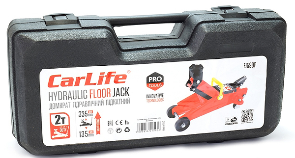 Фото - Домкрат CarLife гидравлический (FJ590P)