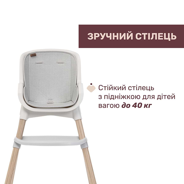 Фото - Стульчик для кормления трансформер Chicco Polly Zest Plus, цв. 80 (87152.80)
