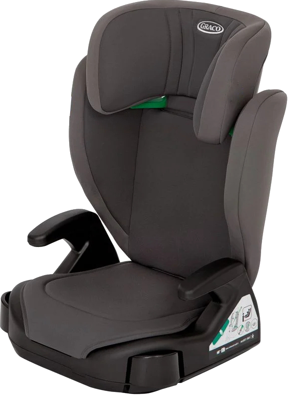 Автокрісло Graco Junior Maxi i-Size 100-150 см (гр. 2/3) сіро-коричневий (8CT899IROEU)