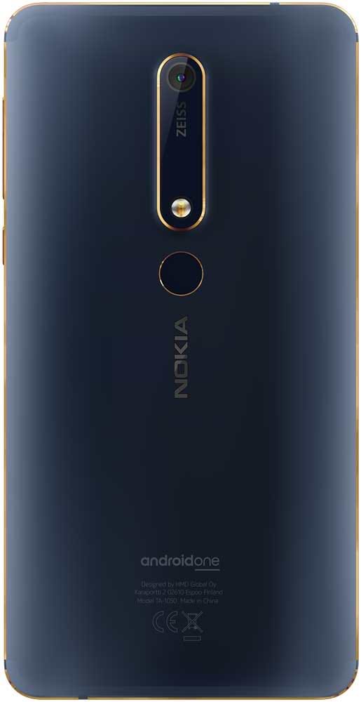 Фото - Смартфон Nokia 6.1 4/64Gb Dual Sim Blue