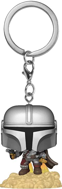 Коллекционная фигурка FUNKO на клипсе "Мандалорец" – МАНДАЛОРЕЦ С БЛАСТЕРОМ (53046)