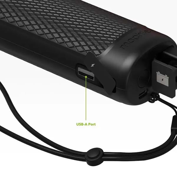 Фото - Уценка - Батарея мобильная Mophie Powerstation go Rugged Flashlight Black (53046)