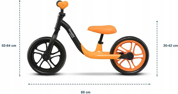 Фото - Беговел Lionelo Alex Orange