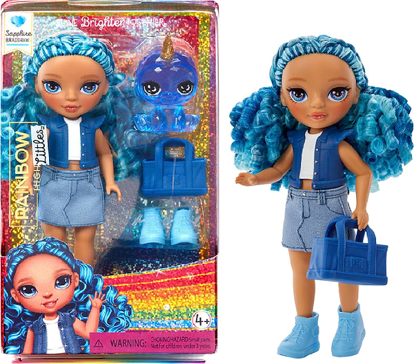 Фото - Кукольный набор Rainbow High Littles - САПФИРА с аксесс. (531197) Фото - Кукольный набор Rainbow High Littles - САПФИРА с аксесс. (531197)
