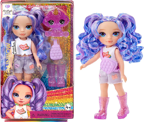 Фото - Кукольный набор Rainbow High Littles - АМЕТИСТА с аксесс. (531234)